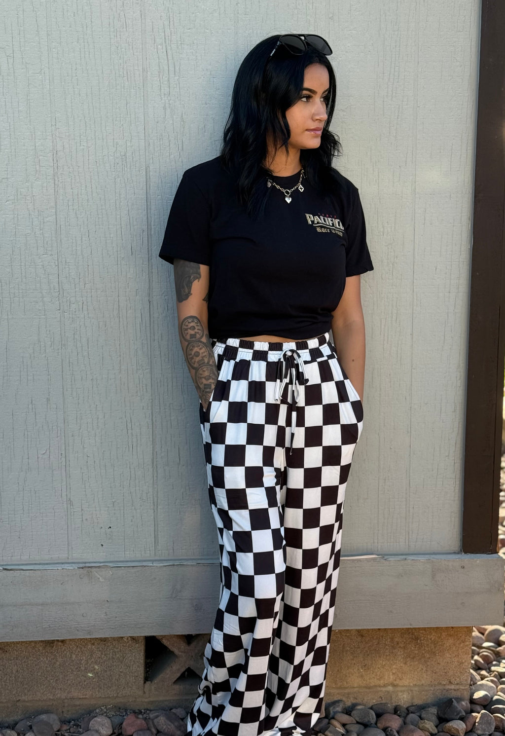 Checker Pop Pants