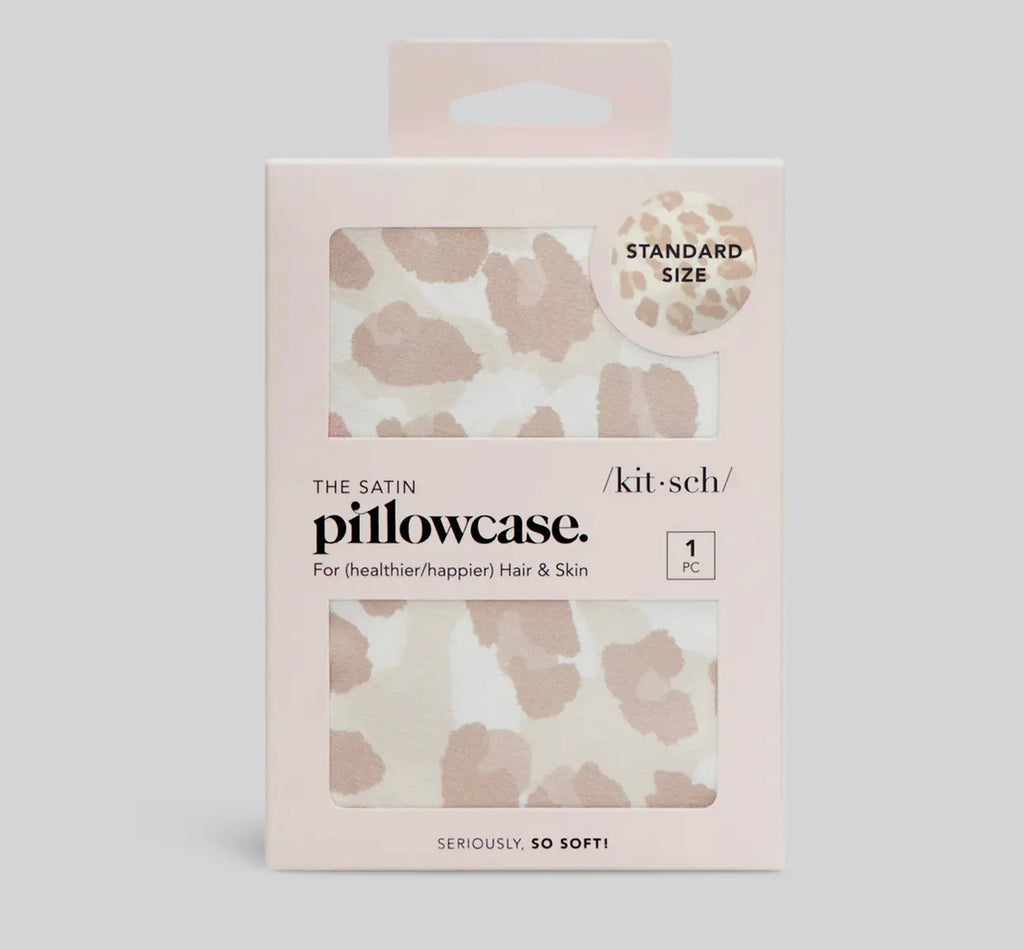 Satin Pillowcase - Leopard