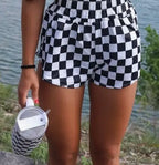 Checkerboard Shorts