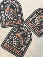 Wake Up And Smell The Race Fuel Sticker