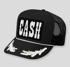 Cash Curved Bill Patch Hat “Captain”
