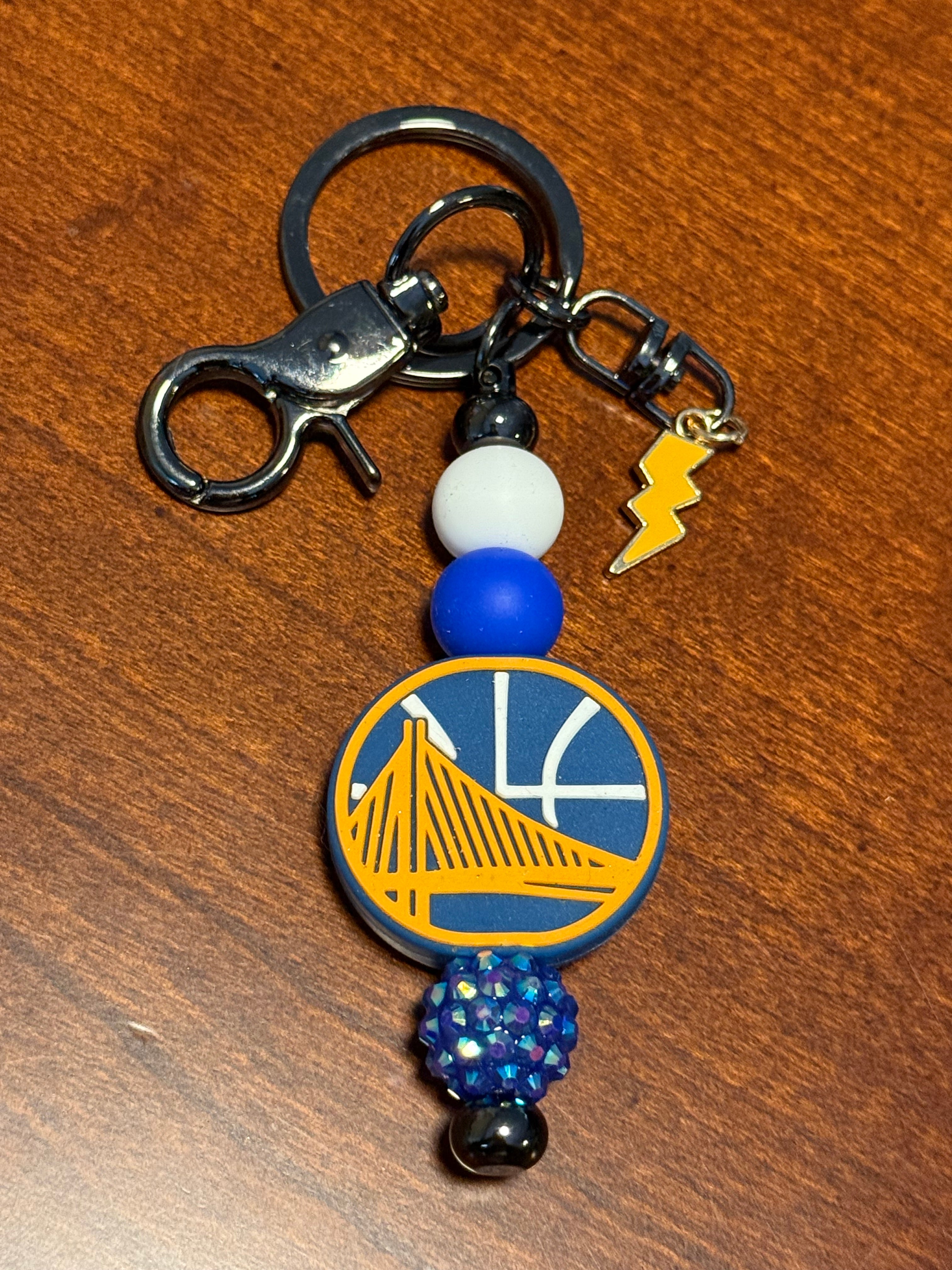 Silicone Beaded, Handmade Keychains. 20+ designs!