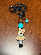 Silicone Beaded, Handmade Keychains. 20+ designs!