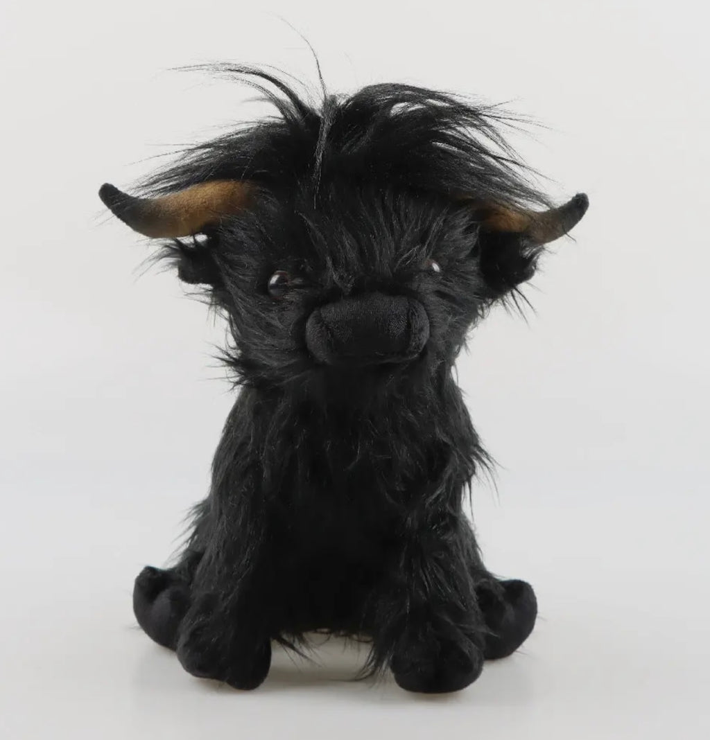 Cute Cow Longhorn Plush