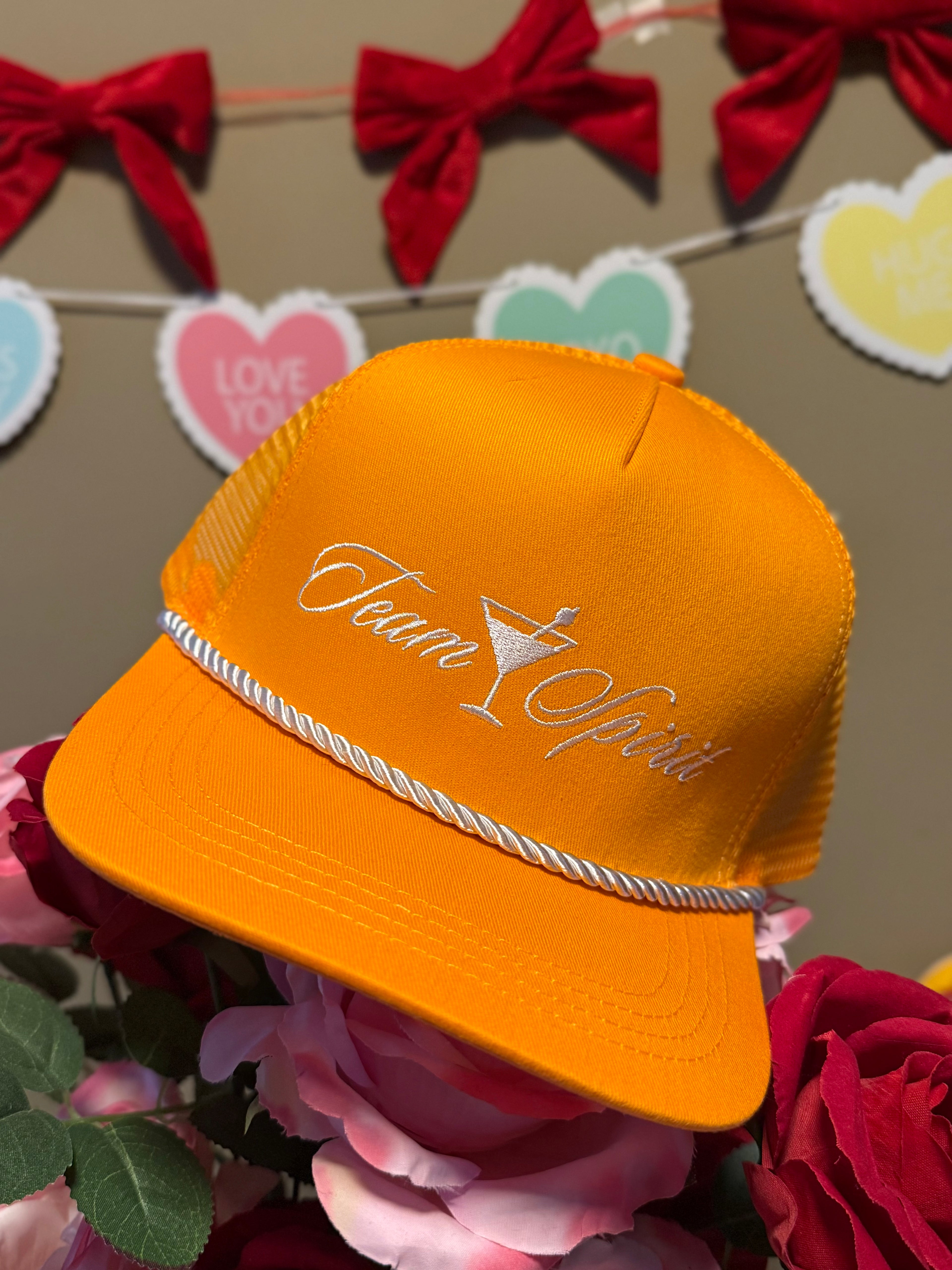 Team Spirit (Orange) Trucker Hat Swc X BA