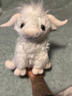 Cute Cow Longhorn Plush