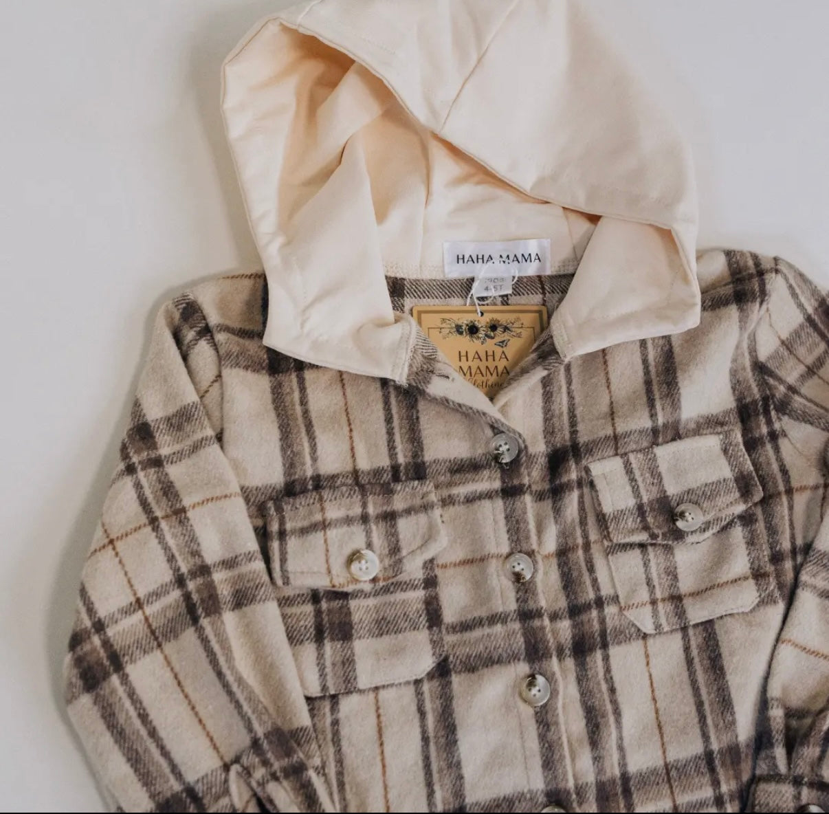 Beige Flannel - Infant