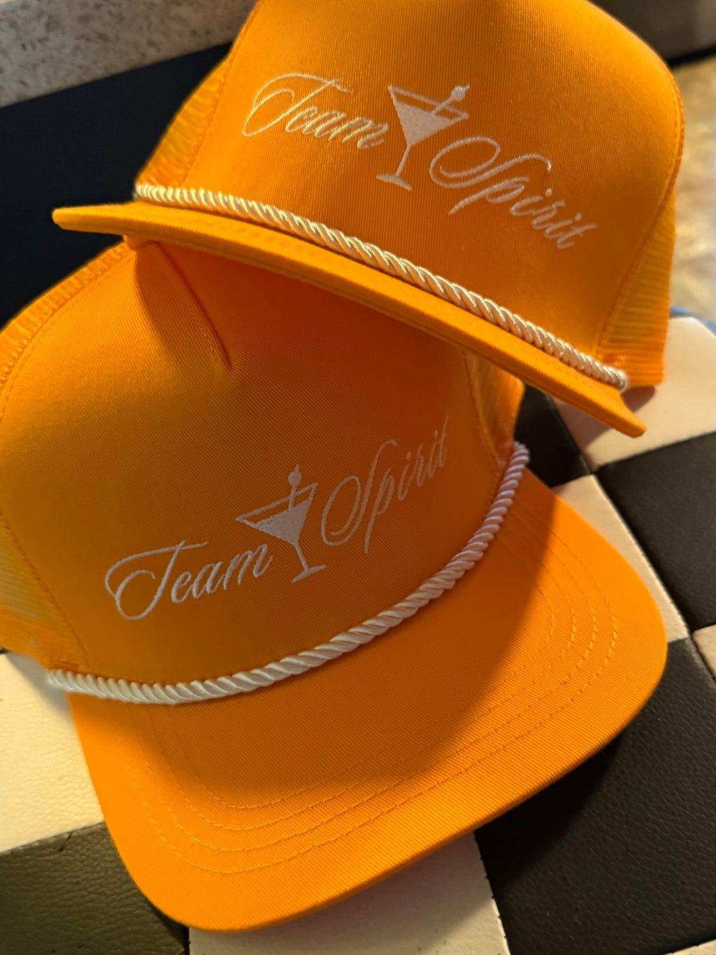 Team Spirit (Orange) Trucker Hat Swc X BA