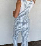 Dahlia Stripe Overalls