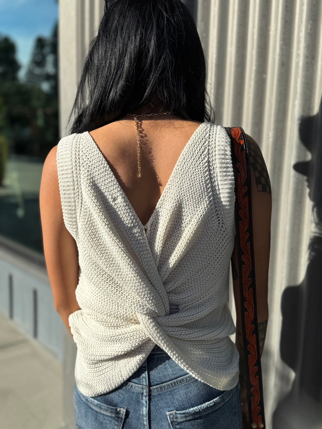 Hamptons Twist Back Tank