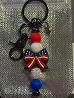 Silicone Beaded, Handmade Keychains. 20+ designs!