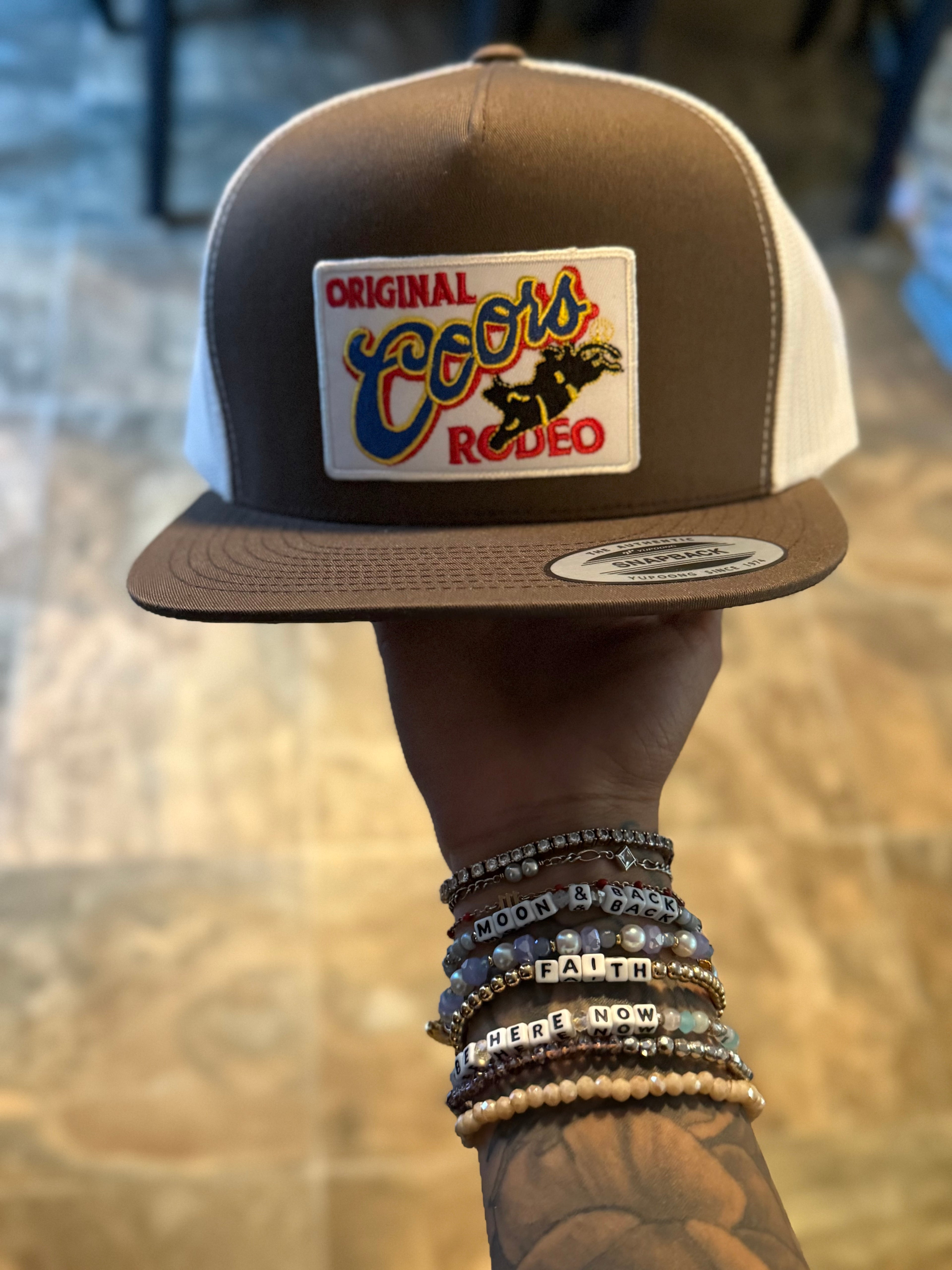 Original Coors Rodeo “Brown” SnapBack