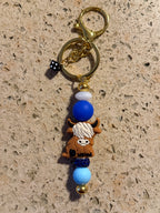 Silicone Beaded, Handmade Keychains. 20+ designs!
