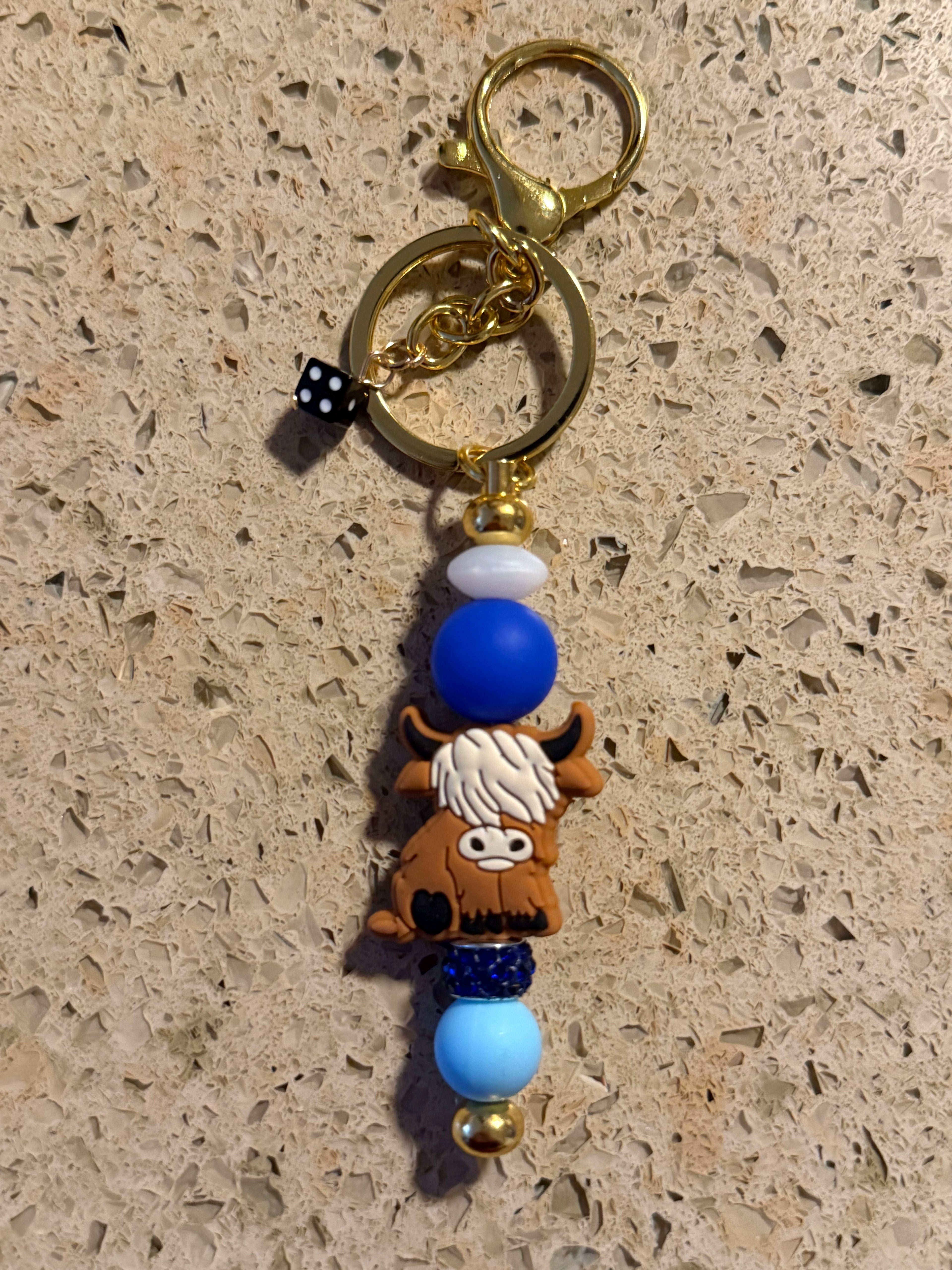 Silicone Beaded, Handmade Keychains. 20+ designs!