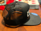 Coors and Cattle Embroidered
Flat Bill Trucker Hat “Black”