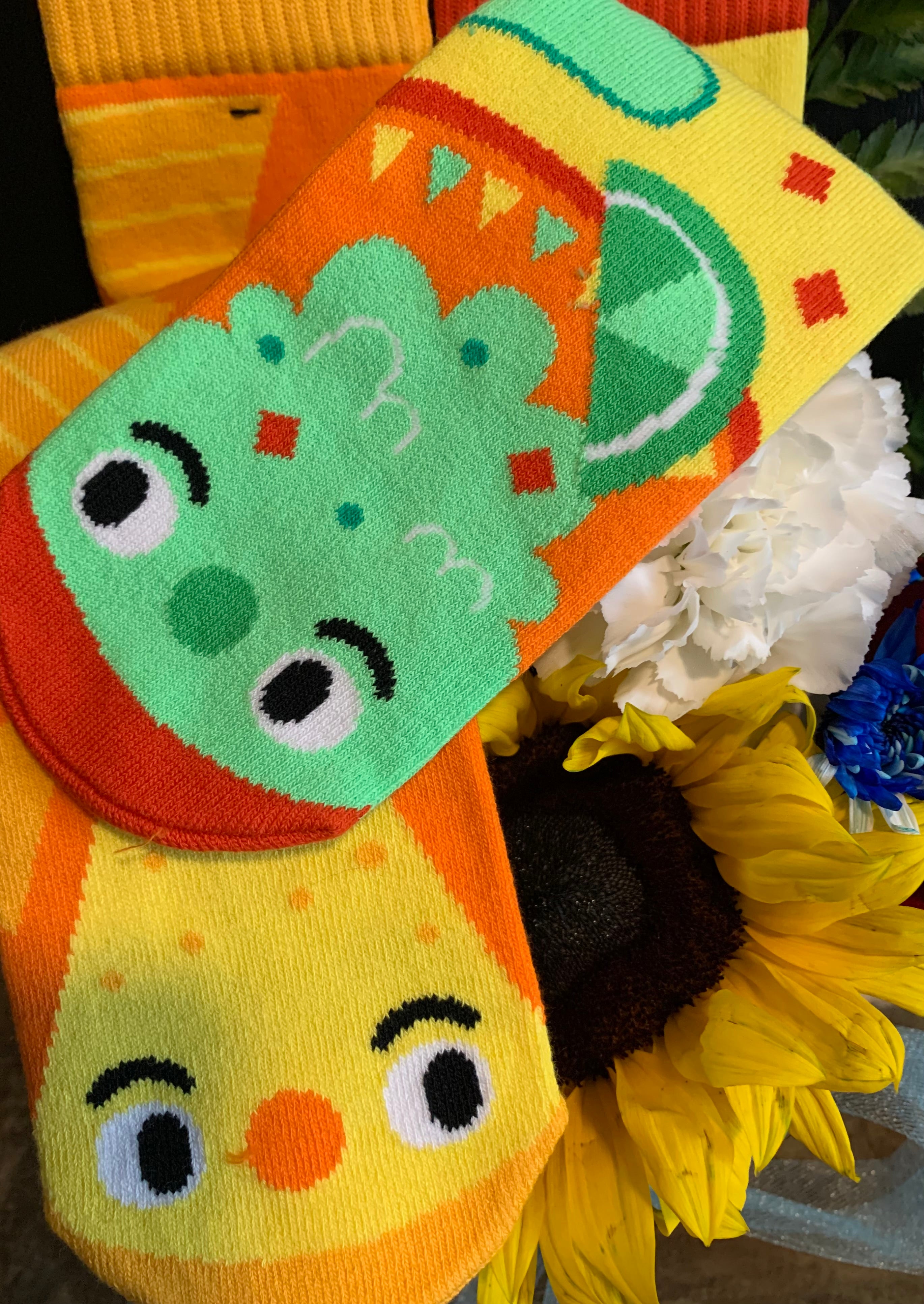 Chips & Guac Mismatched Adult Socks