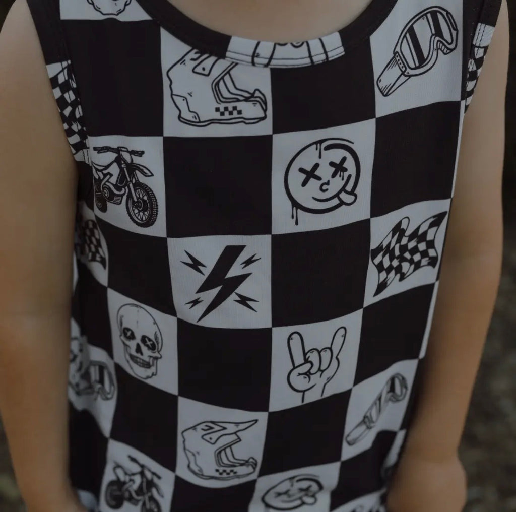 Dirt Dash Kids Romper