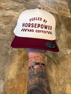 Fueled By Horsepower And Coffee SnapBack