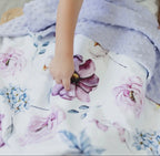 Baby & Toddler Minky Blanket - Vintage Floral