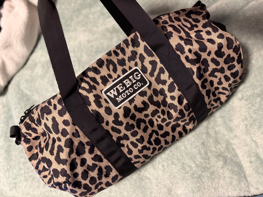 Born To Raise Hell Cheetah Duffel Bag