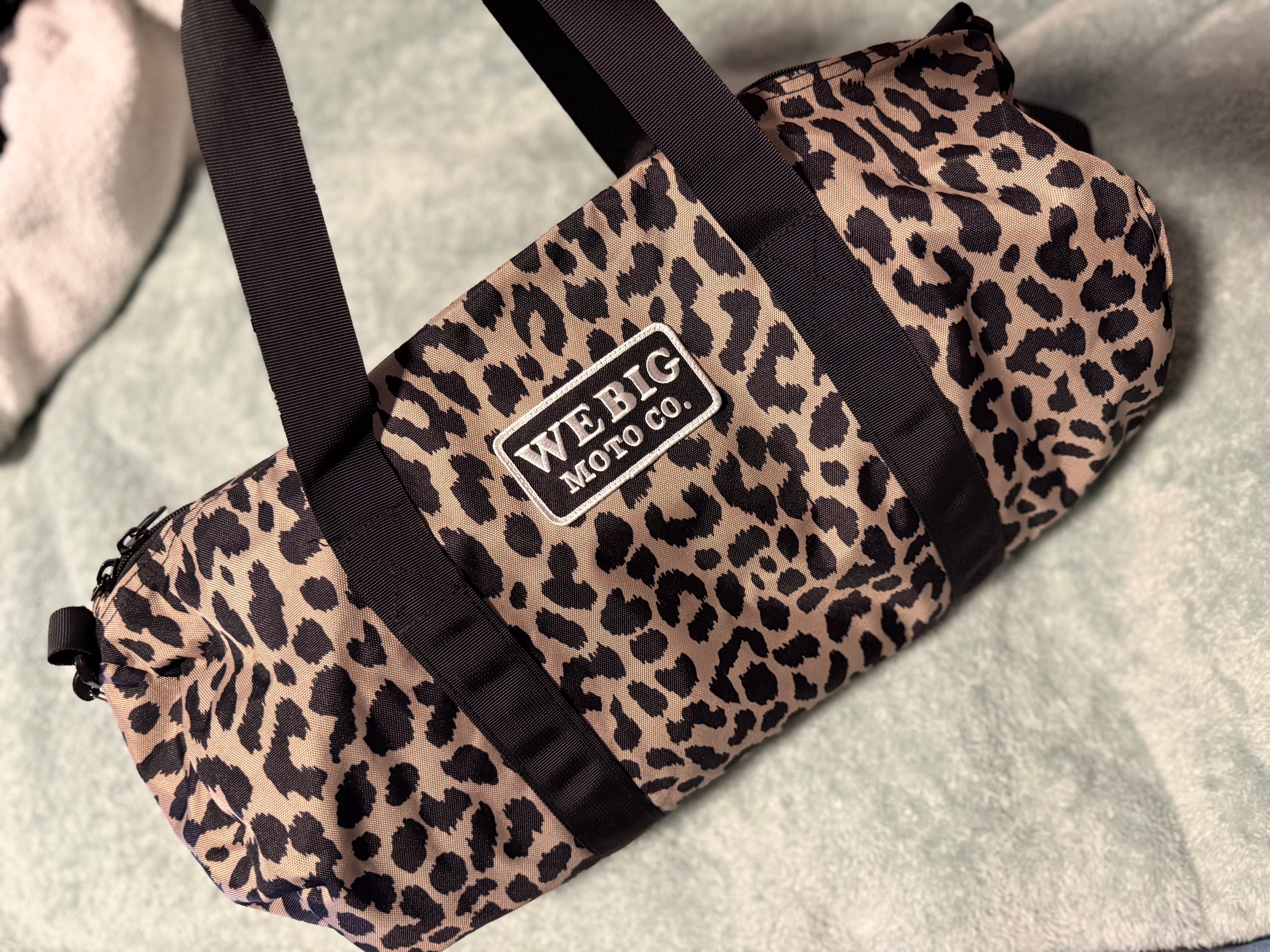 Born To Raise Hell Cheetah Duffel Bag