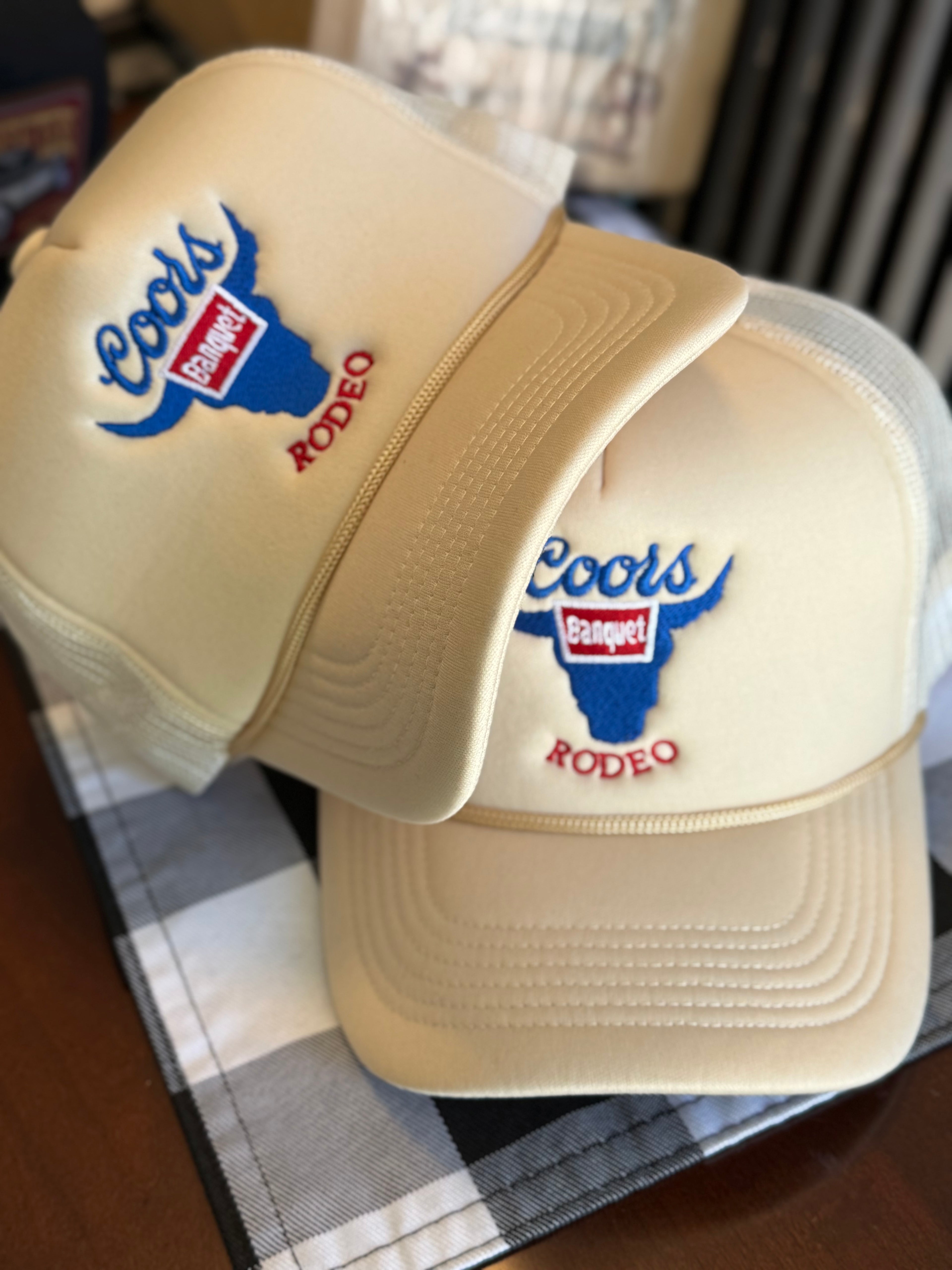 Coors Rodeo Embroidered Trucker Hat