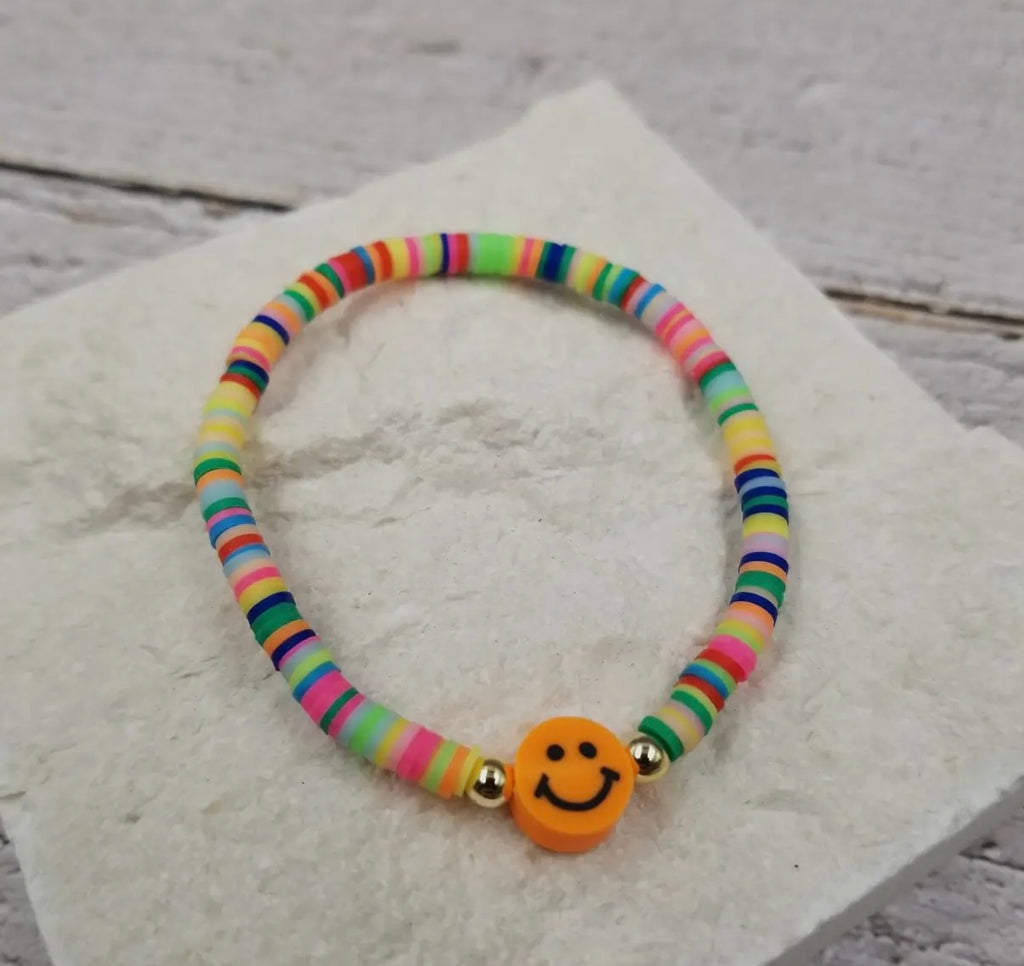 Smiling Face Rainbow
Heishi Bracelet