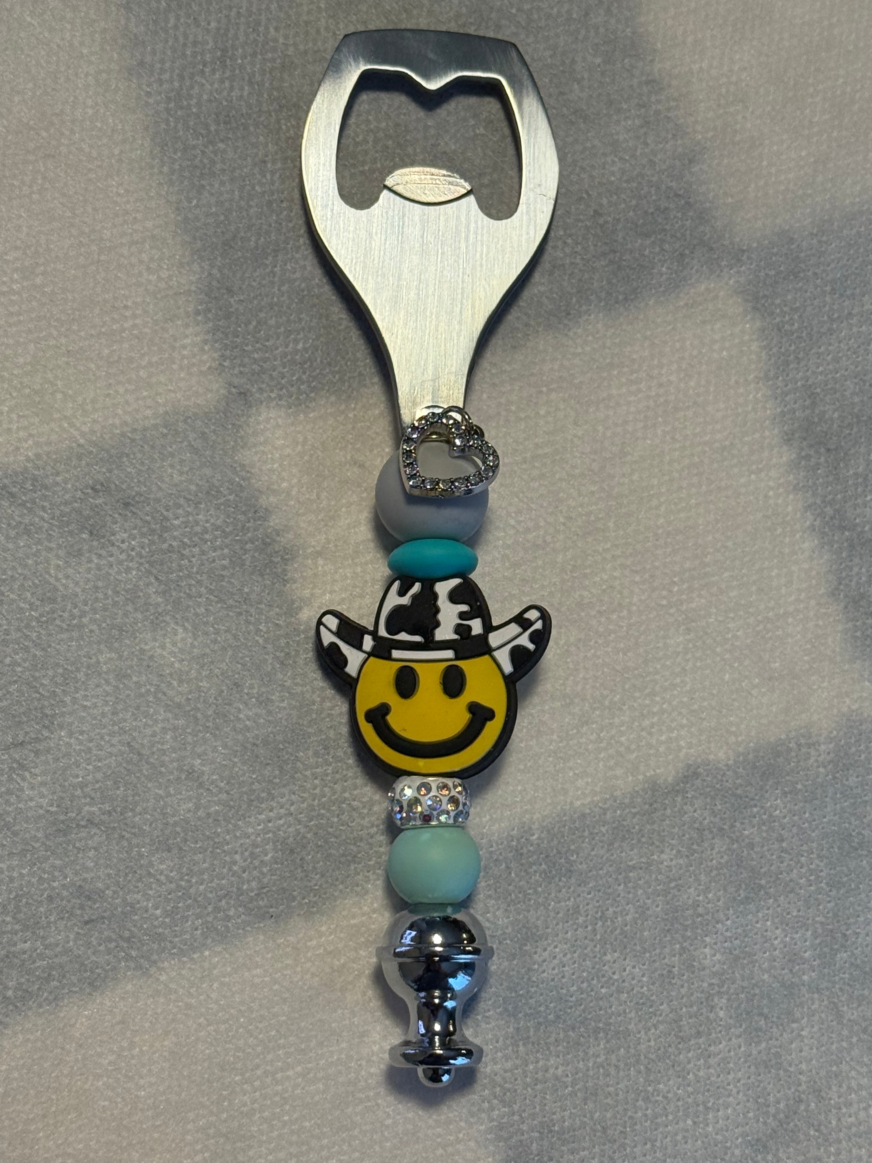 Silicone Beaded, Bottle Opener 10+ Designs