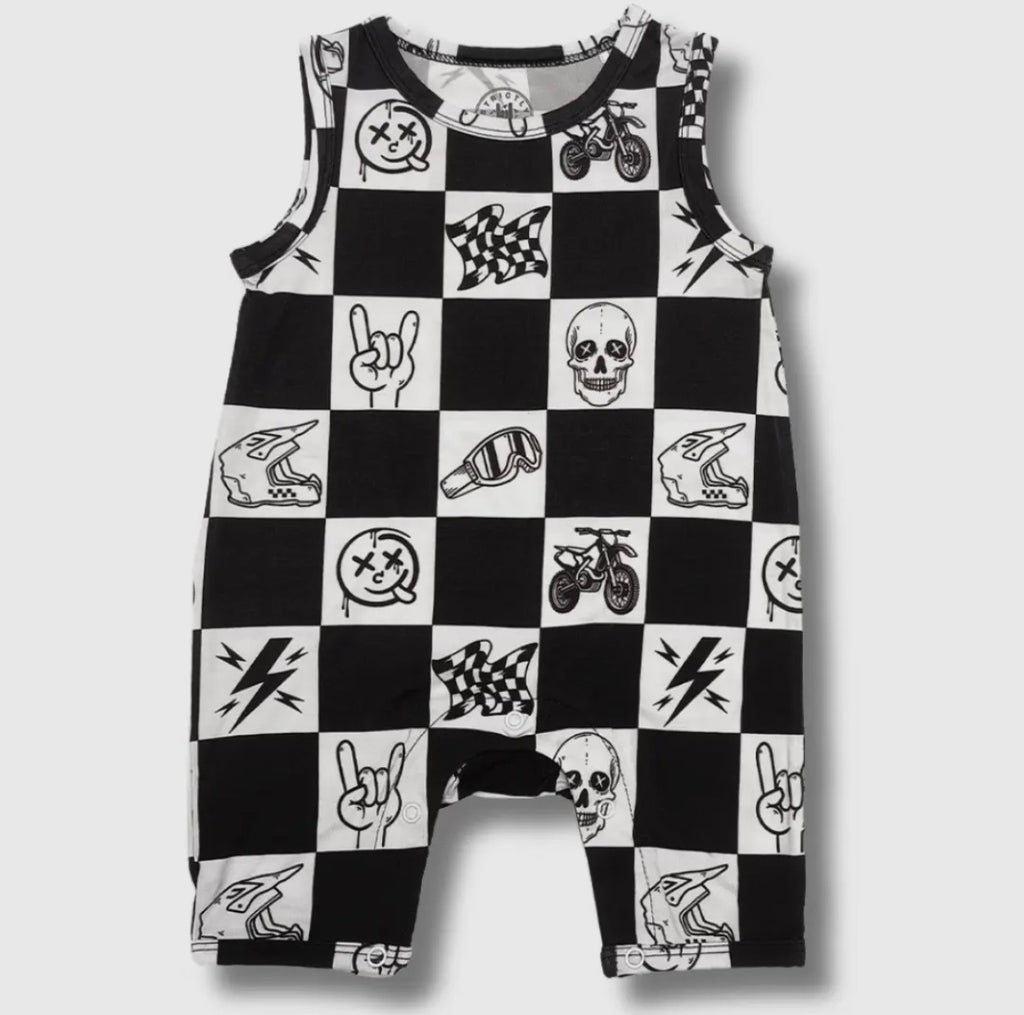 Dirt Dash Kids Romper