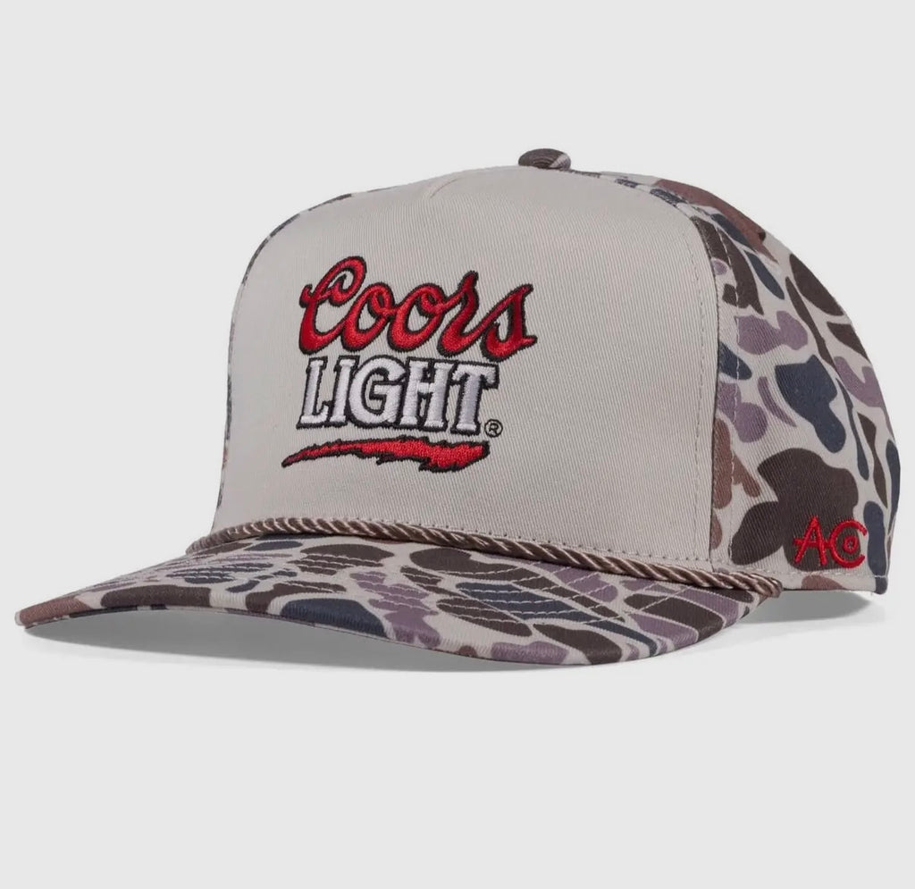 Retro Coors Light “Duck Camo” Hat