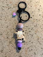 Silicone Beaded, Handmade Keychains. 20+ designs!
