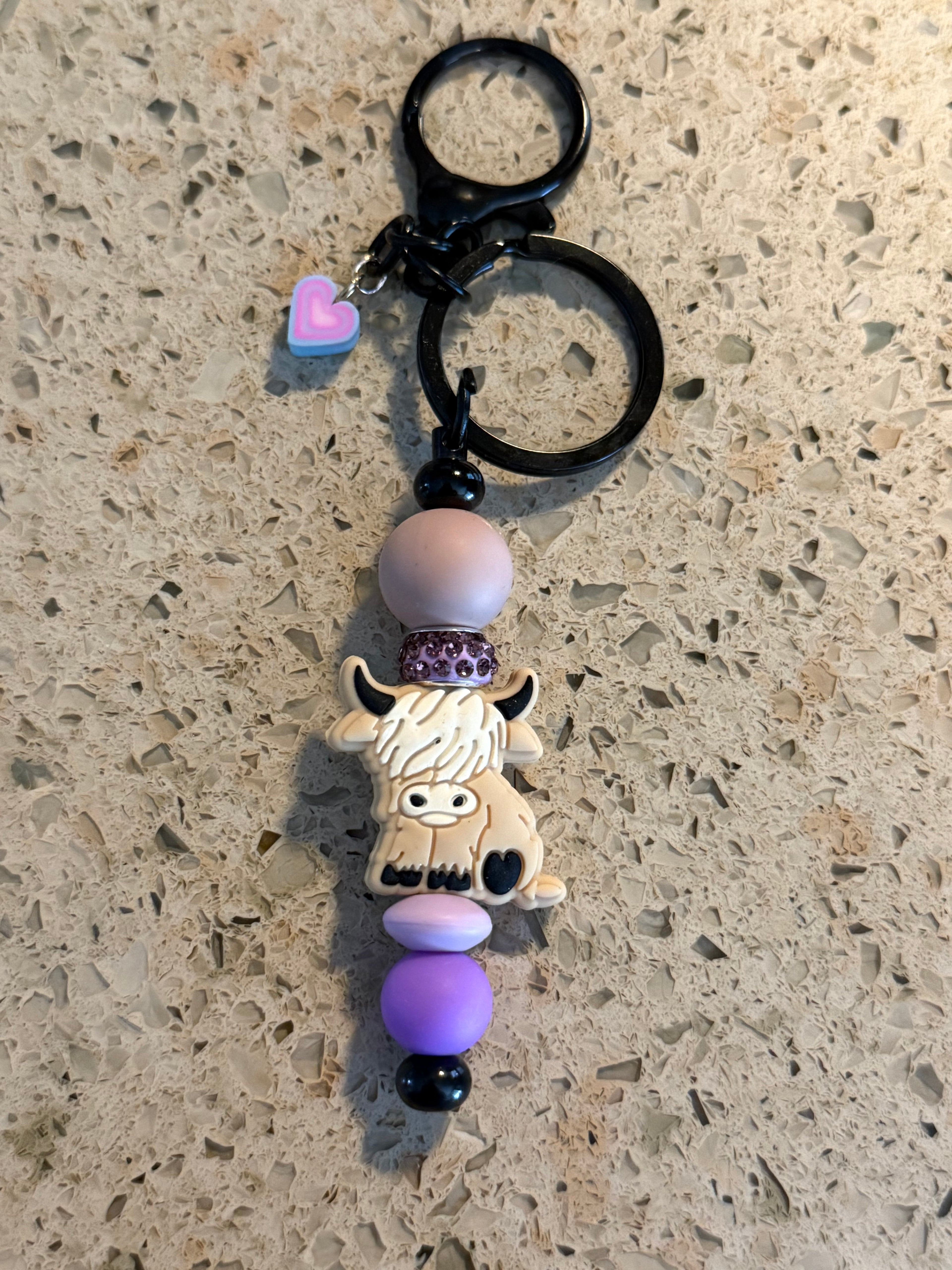 Silicone Beaded, Handmade Keychains. 20+ designs!