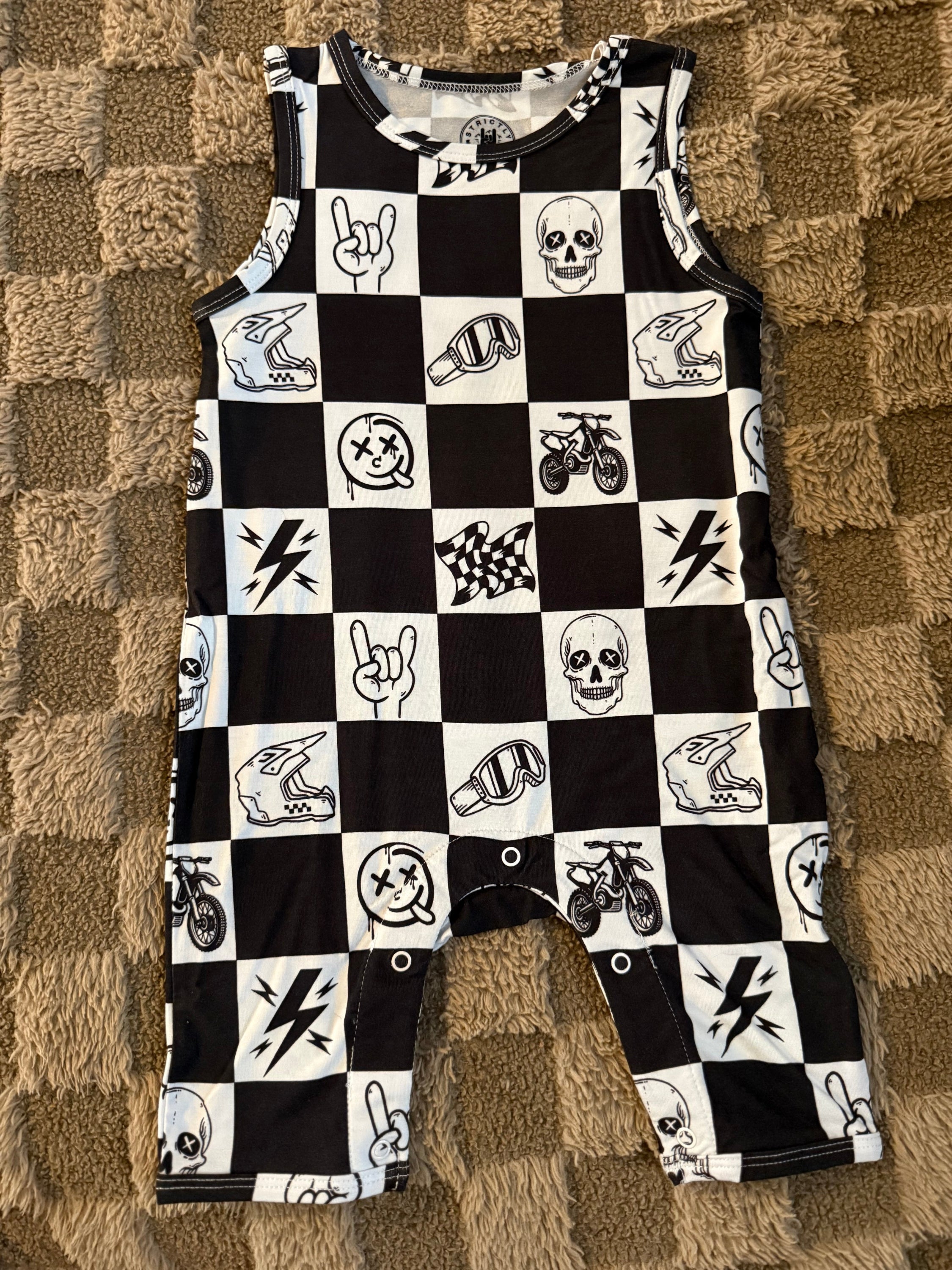 Dirt Dash Kids Romper
