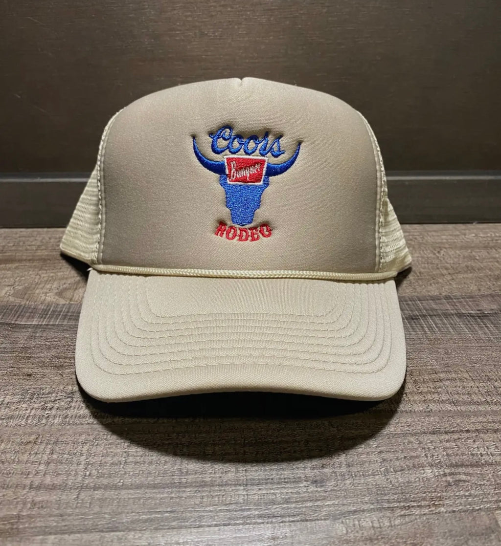 Coors Rodeo Embroidered Trucker Hat