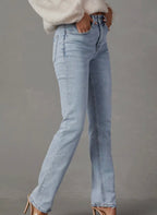 Women’s High-Waisted Jeans and Straight-Leg Trousers