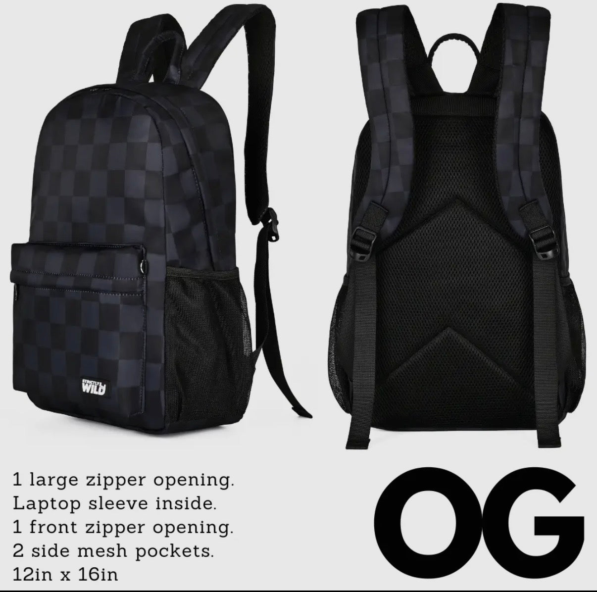 Stealth Checkered “OG” Backpack