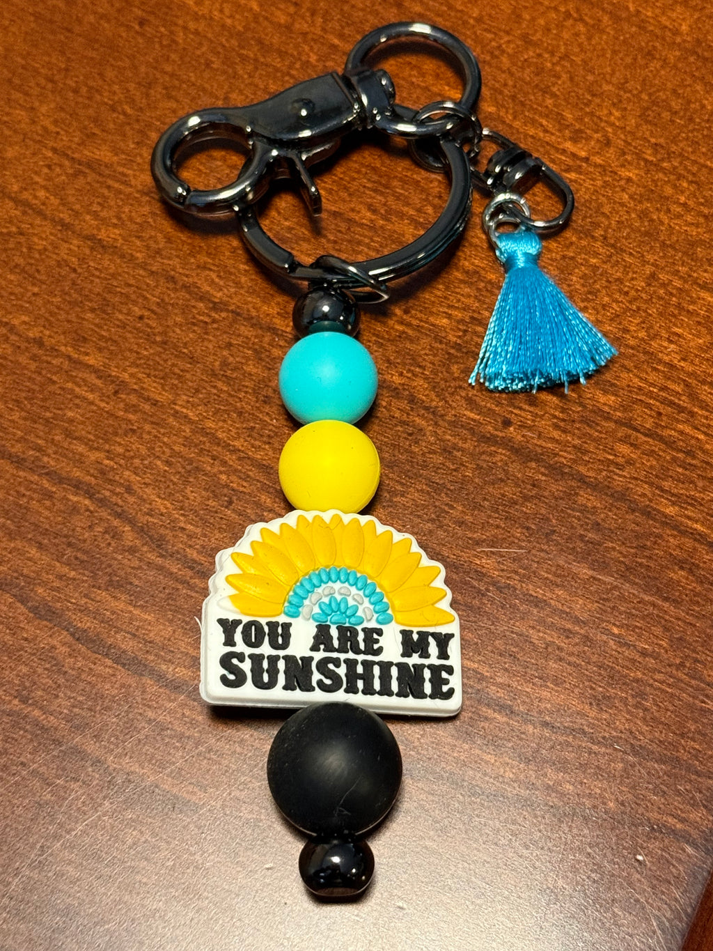 Silicone Beaded, Handmade Keychains. 20+ designs!