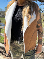 Collins Suede Vest “Plus Size”
