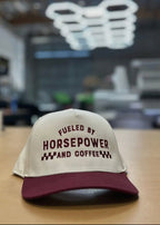Fueled By Horsepower And Coffee SnapBack
