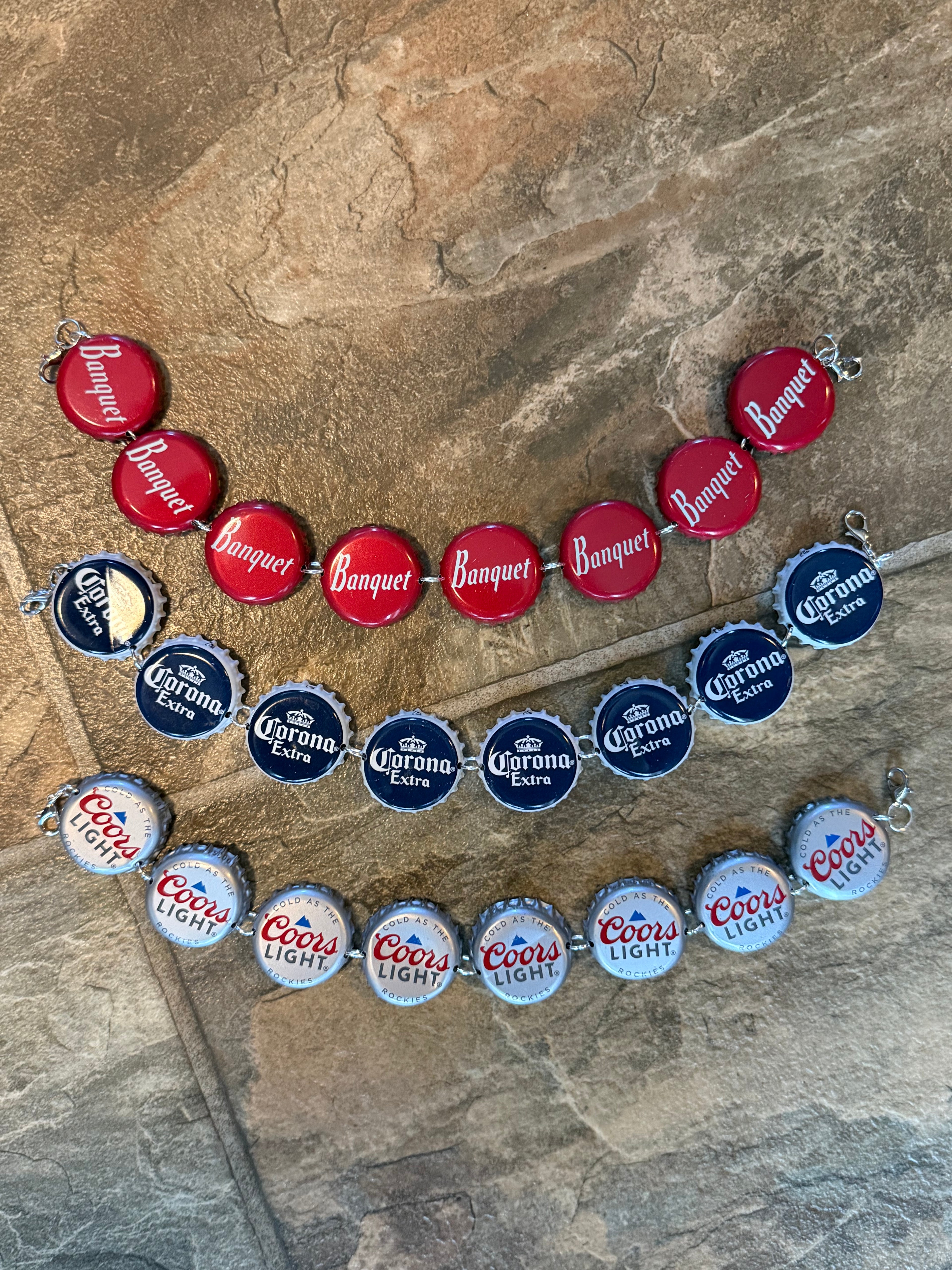 Beer Bottle Top Hat Chains