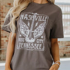 Nashville Band Oversized Graphic Tee