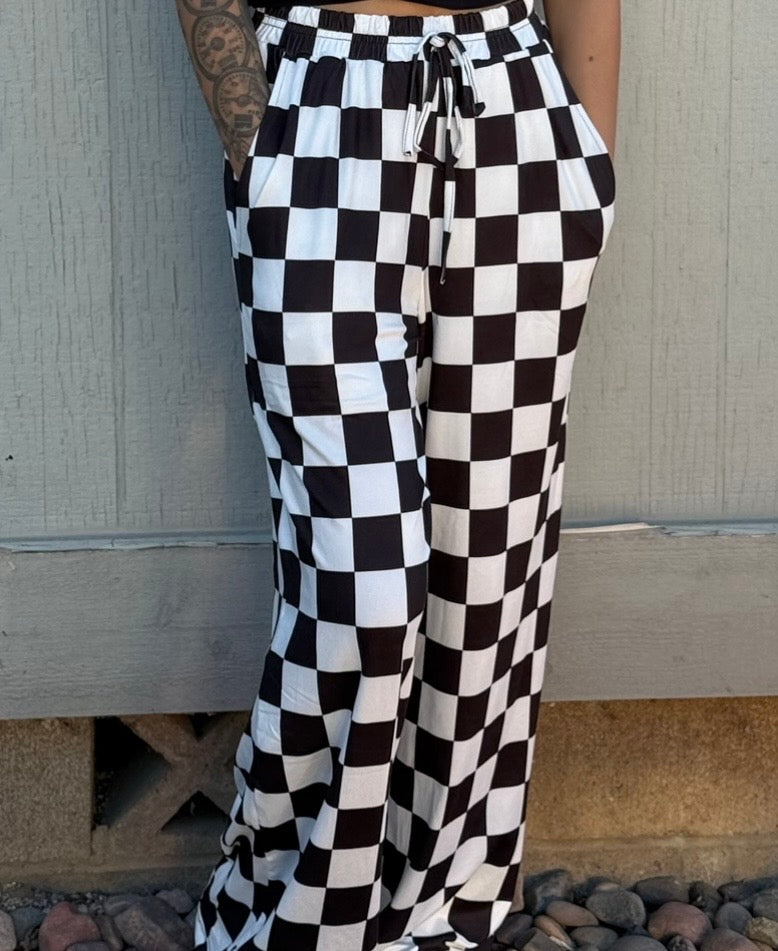 Checker Pop Pants