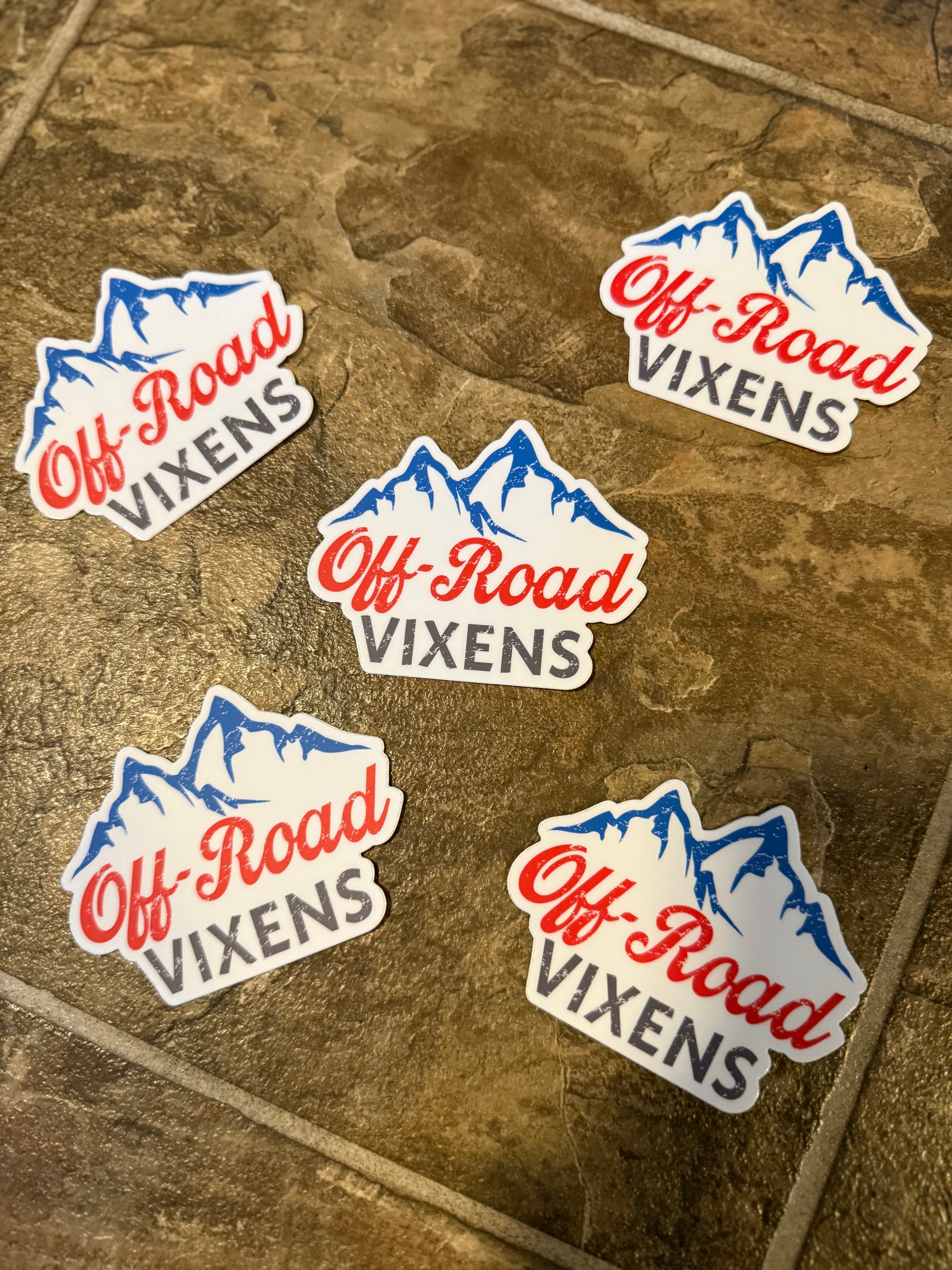 Rocky Mountain Vixens Printed Decal