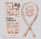 Satin Heatless Curling Set - Sunset Tie Dye