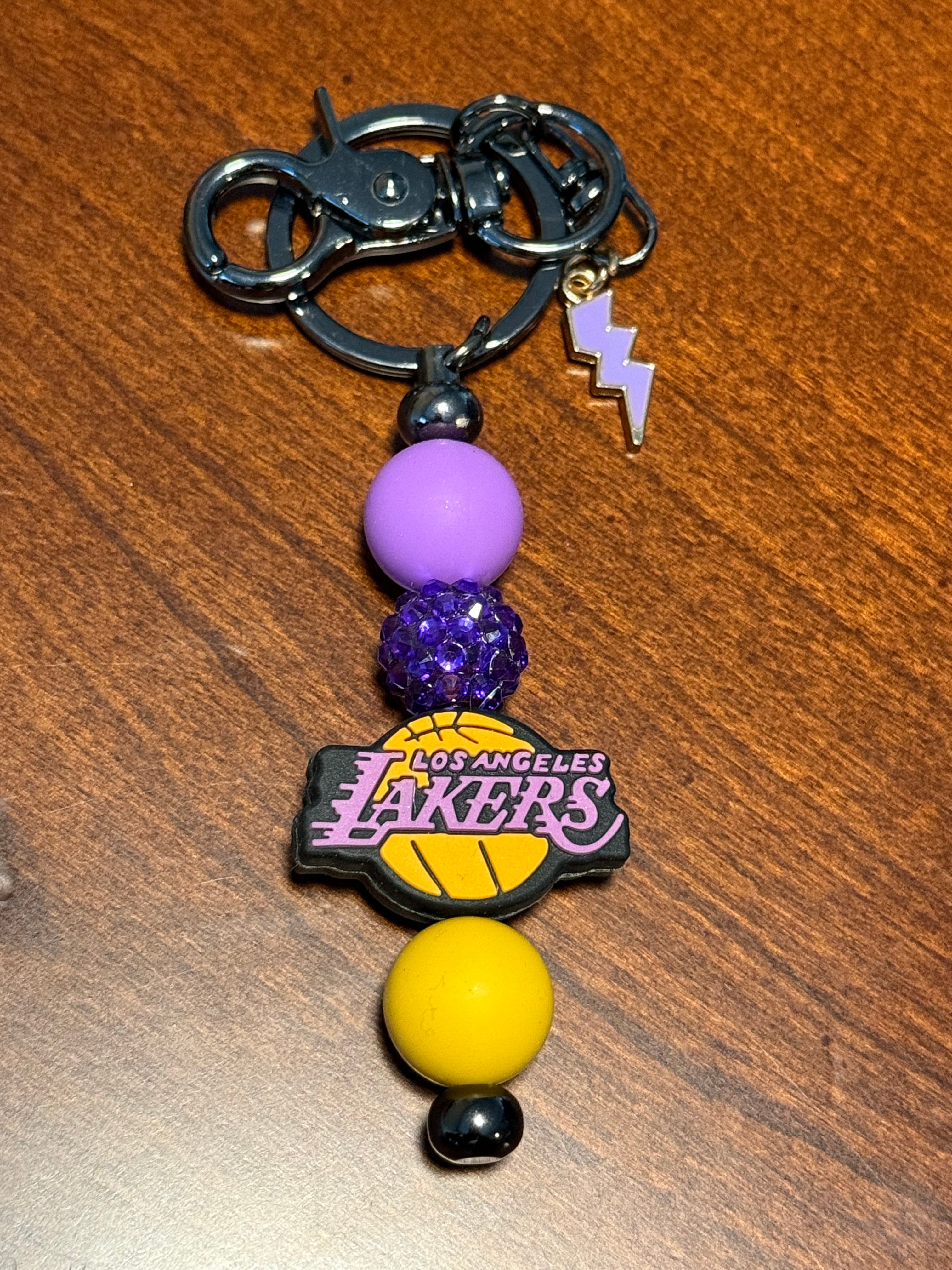 Silicone Beaded, Handmade Keychains. 20+ designs!