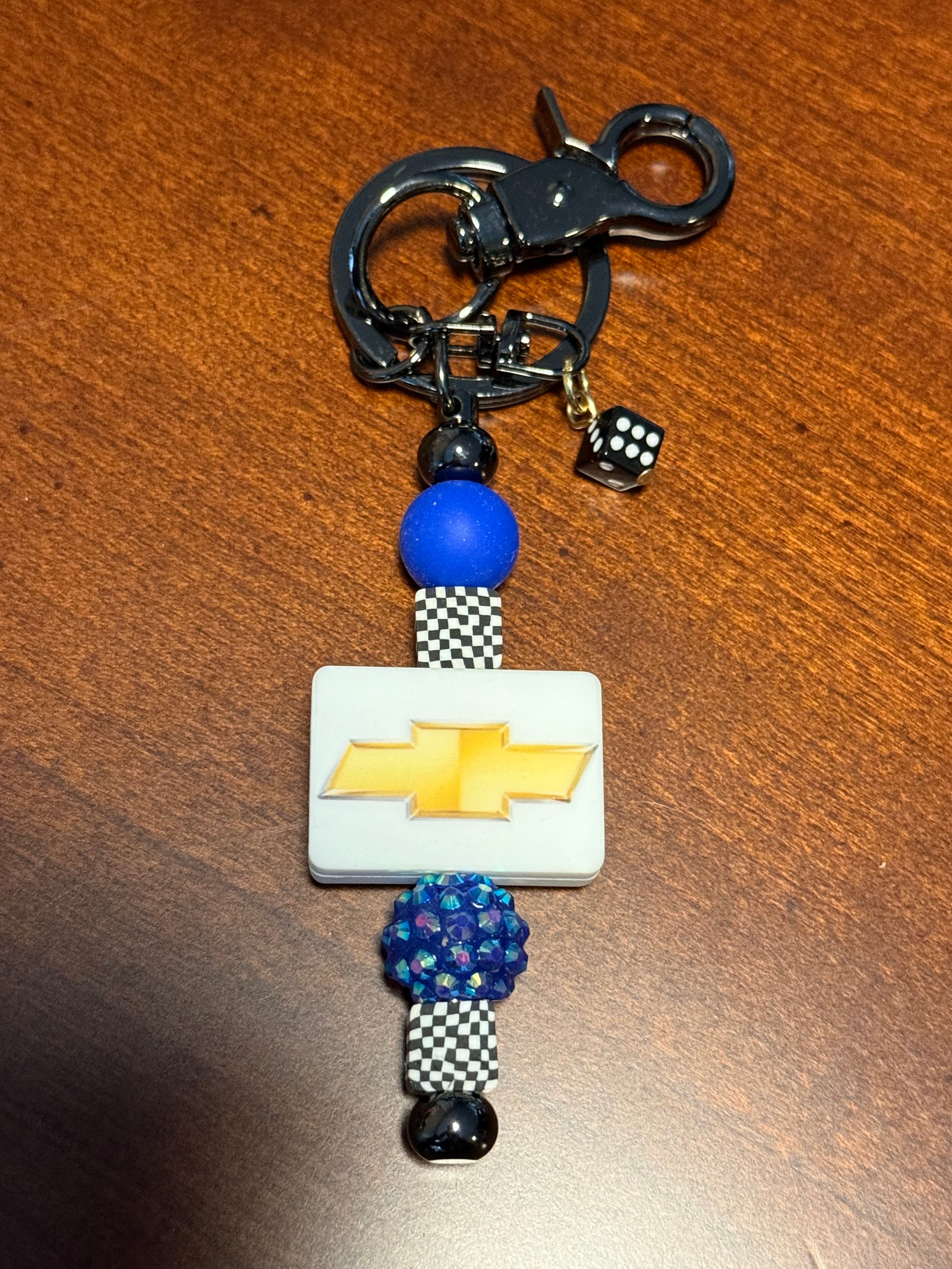 Silicone Beaded, Handmade Keychains. 20+ designs!
