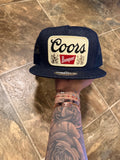 Coors Banquet Denim Workwear FlatBill Patch Hat