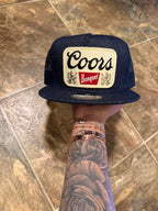 Coors Banquet Denim Workwear FlatBill Patch Hat