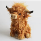 Cute Cow Longhorn Plush