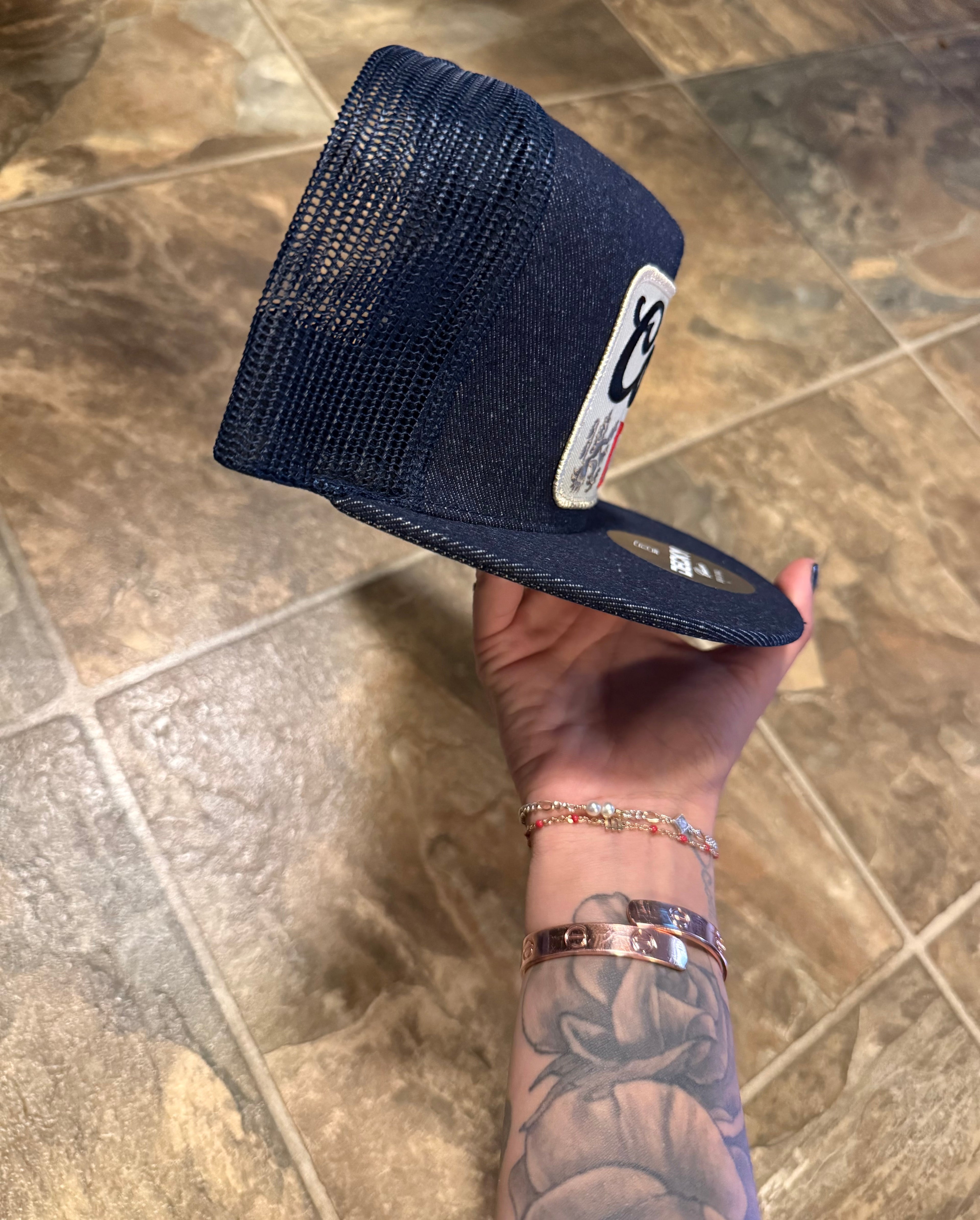 Coors Banquet Denim Workwear FlatBill Patch Hat